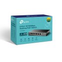 TP-Link TL-SF1006P łącza sieciowe Nie zarządzany Fast Ethernet (10/100) Obsługa PoE Czarny TP-Link