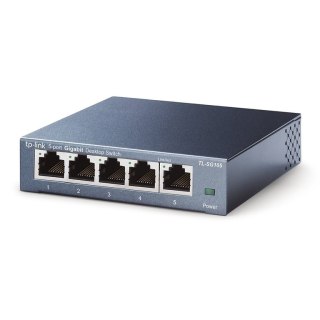 TP-Link TL-SG105 łącza sieciowe Nie zarządzany L2 Gigabit Ethernet (10/100/1000) Czarny TP-Link