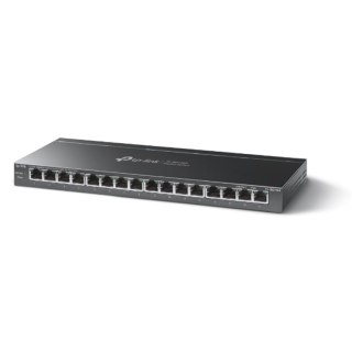 TP-Link TL-SG116P łącza sieciowe Nie zarządzany Gigabit Ethernet (10/100/1000) Czarny TP-Link