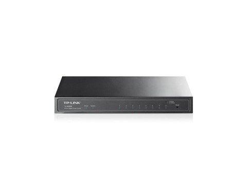 TP-Link TL-SG2008 łącza sieciowe Zarządzany L2/L2+ Gigabit Ethernet (10/100/1000) Czarny TP-Link