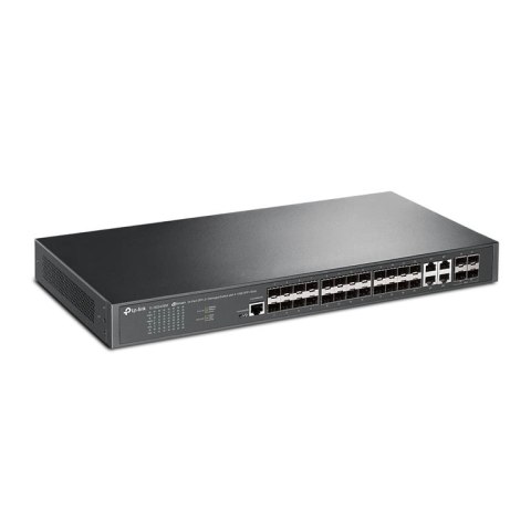 TP-Link TL-SG3428XF łącza sieciowe Zarządzany L2+ Żaden 1U Czarny TP-Link