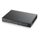 Zyxel GS1900-24EP Zarządzany L2 Gigabit Ethernet (10/100/1000) Obsługa PoE Czarny Zyxel