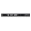 Zyxel GS1900-48HPv2 Zarządzany L2 Gigabit Ethernet (10/100/1000) Obsługa PoE Czarny Zyxel