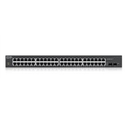 Zyxel GS1900-48HPv2 Zarządzany L2 Gigabit Ethernet (10/100/1000) Obsługa PoE Czarny Zyxel