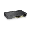 Zyxel GS1920-8HPV2 Zarządzany Gigabit Ethernet (10/100/1000) Obsługa PoE Czarny Zyxel