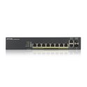 Zyxel GS1920-8HPV2 Zarządzany Gigabit Ethernet (10/100/1000) Obsługa PoE Czarny Zyxel