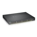 Zyxel XGS1930-52HP Zarządzany L3 Gigabit Ethernet (10/100/1000) Obsługa PoE Czarny Zyxel