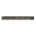 Zyxel XGS1930-52HP Zarządzany L3 Gigabit Ethernet (10/100/1000) Obsługa PoE Czarny Zyxel