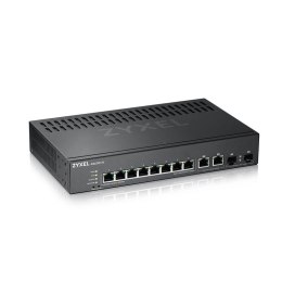 Zyxel GS2220-10-EU0101F łącza sieciowe Zarządzany L2 Gigabit Ethernet (10/100/1000) Czarny Zyxel