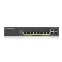 Zyxel GS2220-10HP-EU0101F łącza sieciowe Zarządzany L2 Gigabit Ethernet (10/100/1000) Obsługa PoE Czarny Zyxel