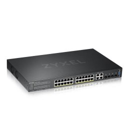 Zyxel GS2220-28HP-EU0101F łącza sieciowe Zarządzany L2 Gigabit Ethernet (10/100/1000) Obsługa PoE Czarny Zyxel