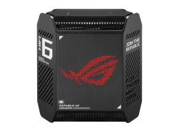 ASUS ROG Rapture GT6 AX10000 AiMesh 1 Pack Tri-band (2.4 GHz/5 GHz/5 GHz) Wi-Fi 6 (802.11ax) Czarny 4 Wewnętrzne ASUS