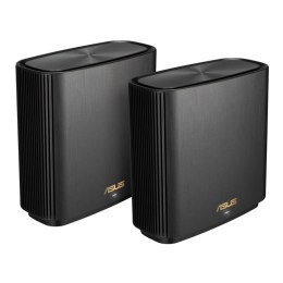 ASUS ZenWiFi AX (XT9) AX7800 1er Pack Schwarz Tri-band (2.4 GHz/5 GHz/5 GHz) Wi-Fi 6 (802.11ax) Czarny 4 Wewnętrzne ASUS