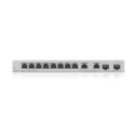 Zyxel XGS1210-12-ZZ0102F łącza sieciowe Zarządzany Gigabit Ethernet (10/100/1000) Szary Zyxel