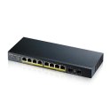 Zyxel GS1900-10HP Zarządzany L2 Gigabit Ethernet (10/100/1000) Obsługa PoE Czarny Zyxel