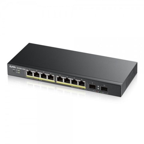 Zyxel GS1900-8HP v3 PoE Zarządzany L2 Gigabit Ethernet (10/100/1000) Obsługa PoE Czarny Zyxel