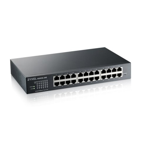 Zyxel GS1915-24E Zarządzany L2 Gigabit Ethernet (10/100/1000) 1U Czarny Zyxel