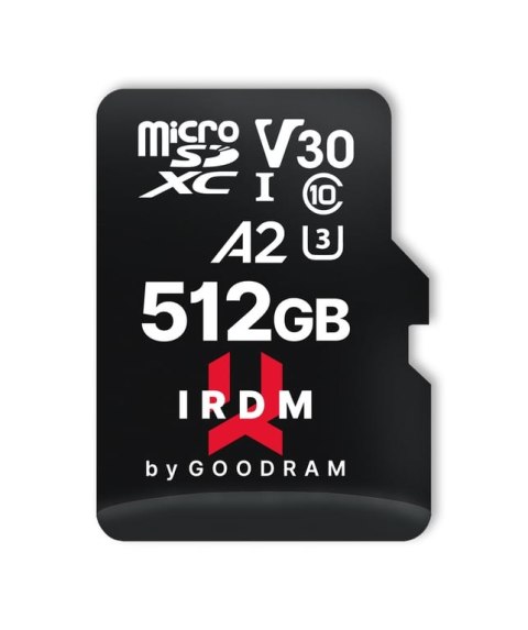 Goodram IRDM M2AA 512 GB MicroSDXC UHS-I Klasa 10 Goodram