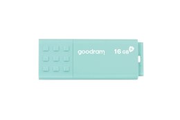 Goodram USB 3.0 UME3 CARE pamięć USB 16 GB USB Typu-A 3.2 Gen 1 (3.1 Gen 1) Turkusowy Goodram