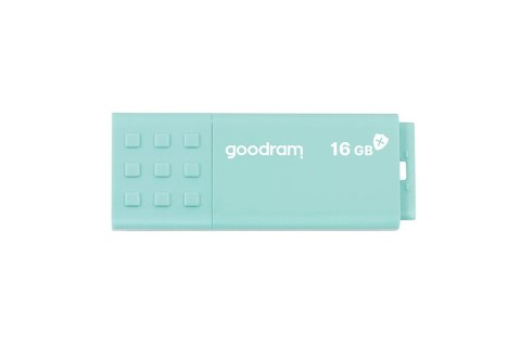 Goodram USB 3.0 UME3 CARE pamięć USB 16 GB USB Typu-A 3.2 Gen 1 (3.1 Gen 1) Turkusowy Goodram