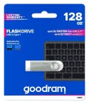 Goodram USB UNO3-1280S0R11 pamięć USB 128 GB USB Typu-A 3.2 Gen 1 (3.1 Gen 1) Srebrny Goodram