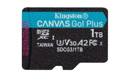 Kingston Technology Canvas Go! Plus 1 TB MicroSD UHS-I Klasa 10 Kingston Technology