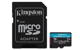 Kingston Technology Canvas Go! Plus 1 TB MicroSD UHS-I Klasa 10 Kingston Technology