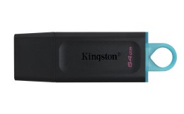 Kingston Technology DataTraveler Exodia pamięć USB 64 GB USB Typu-A 3.2 Gen 1 (3.1 Gen 1) Czarny, Turkusowy Kingston Technology