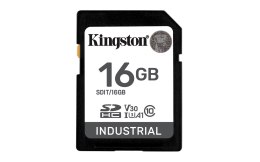 Kingston Technology Industrial 16 GB SDHC UHS-I Klasa 10 Kingston Technology