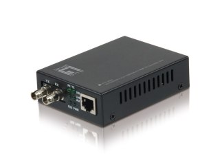 LevelOne FVT-2002 konwerter sieciowy 100 Mbit/s 1310 nm Czarny LevelOne