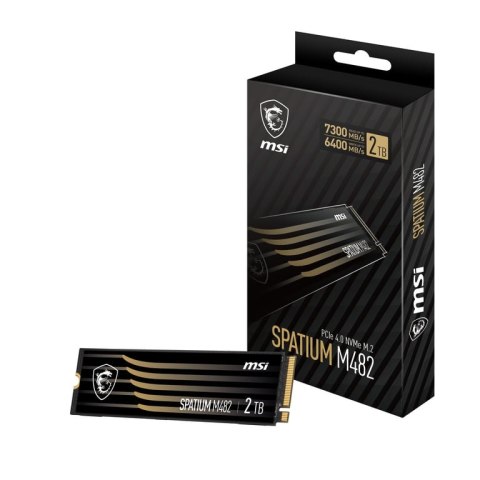 MSI SPATIUM M482 M.2 2 TB PCI Express 4.0 3D NAND NVMe MSI