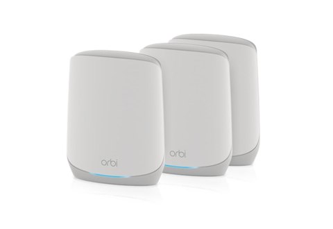 NETGEAR Orbi RBK763S Tri-band (2.4 GHz/5 GHz/5 GHz) Wi-Fi 6 (802.11ax) Biały 7 Wewnętrzne NETGEAR