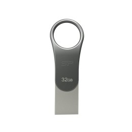 Silicon Power Mobile C80 pamięć USB 32 GB USB Type-A / USB Type-C 3.2 Gen 1 (3.1 Gen 1) Tytan Silicon Power