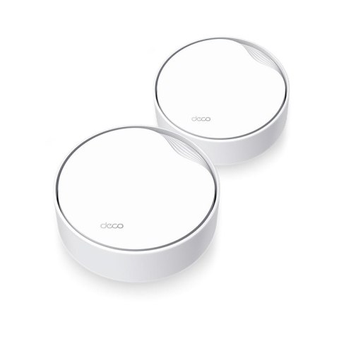 TP-Link DECO X50-POE(2-PACK) siatkowy system wi-fi Dual-band (2.4 GHz/5 GHz) Wi-Fi 6 (802.11ax) Biały 3 Wewnętrzne TP-Link