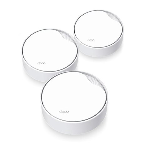 TP-Link DECO X50-PoE(3-PACK) Dual-band (2.4 GHz/5 GHz) Wi-Fi 6 (802.11ax) Biały Wewnętrzne TP-Link