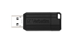 Verbatim PinStripe pamięć USB 64 GB USB Typu-A 2.0 Czarny Verbatim