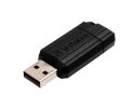 Verbatim PinStripe pamięć USB 64 GB USB Typu-A 2.0 Czarny Verbatim