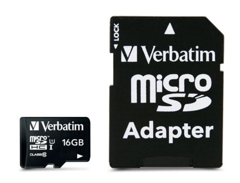 Verbatim Premium 16 GB MicroSDHC Klasa 10 Verbatim