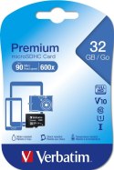 Verbatim Premium 32 GB MicroSDHC Klasa 10 Verbatim