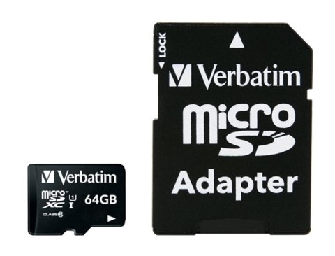 Verbatim Premium 64 GB MicroSDXC Klasa 10 Verbatim