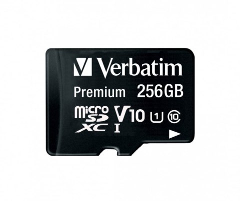 Verbatim Premium U1 256 GB MicroSDXC UHS-I Klasa 10 Verbatim