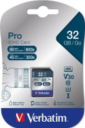 Verbatim Pro 32 GB SDHC UHS Klasa 10 Verbatim