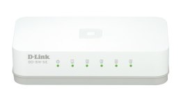 D-Link GO-SW-5E/E łącza sieciowe Nie zarządzany Fast Ethernet (10/100) Biały D-Link