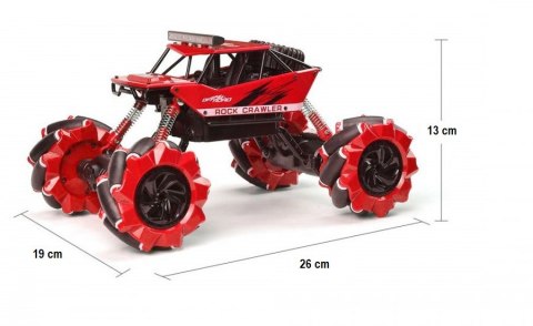 Samochód RC NQD Drift Crawler 4WD 1:16 C333 czerw.