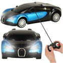 Samochód zdalnie sterowany na pilota RC Bugatti Veyron licencja 1:24 niebieski