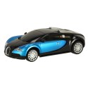 Samochód zdalnie sterowany na pilota RC Bugatti Veyron licencja 1:24 niebieski