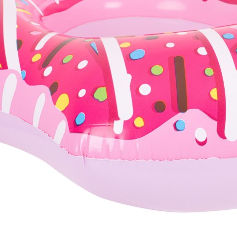 BESTWAY 36118 Kółko do pływania koło dmuchane Donut różowe 107cm max 100kg