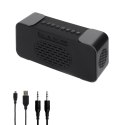 Adler AD 1190 Radiobudzik bezprzewodowy radio budzik przenośny Bluetooth USB AUX karta SD 2600mAh