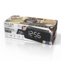 Adler AD 1190 Radiobudzik bezprzewodowy radio budzik przenośny Bluetooth USB AUX karta SD 2600mAh