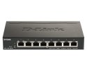 D-Link DGS-1100-08PV2 Zarządzany L2/L3 Gigabit Ethernet (10/100/1000) Obsługa PoE Czarny D-Link